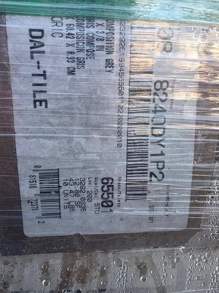 6 x 24 Fluted Gray Wall Tile, photo 4