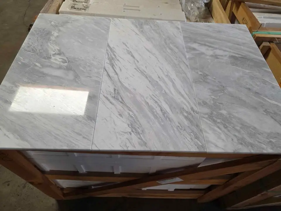 Daltile Stratus White 12 x 24 Marble Tile, photo 2