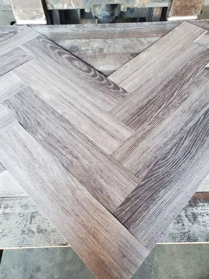 LVT Herringbone Plank, Gray, 4 x 18, 5 mm, photo 5