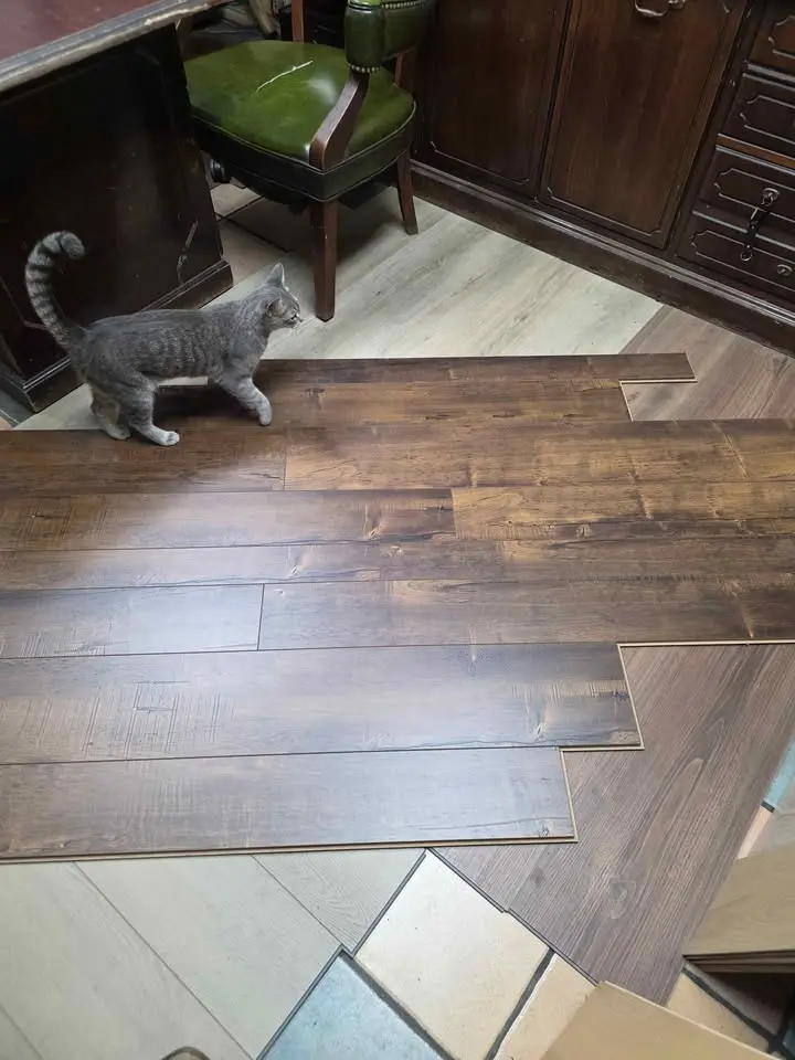 Multi-Width Laminate, 12 mm, Honey Oak Look, photo 2